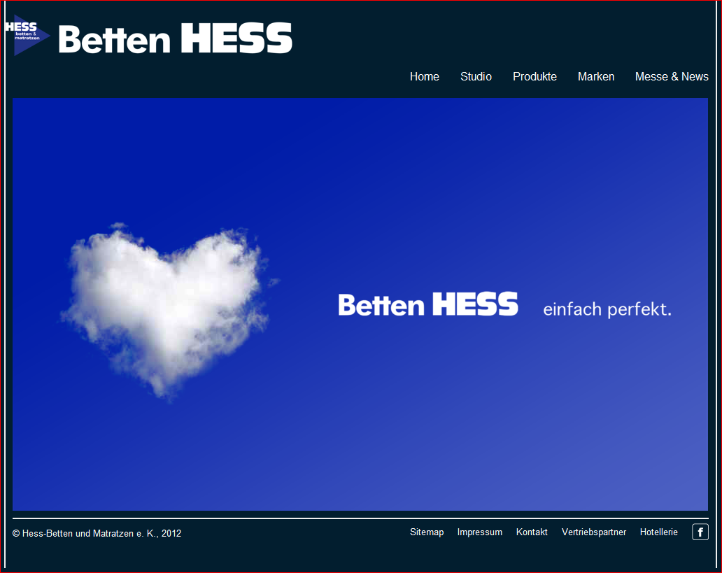 Betten Hess Website