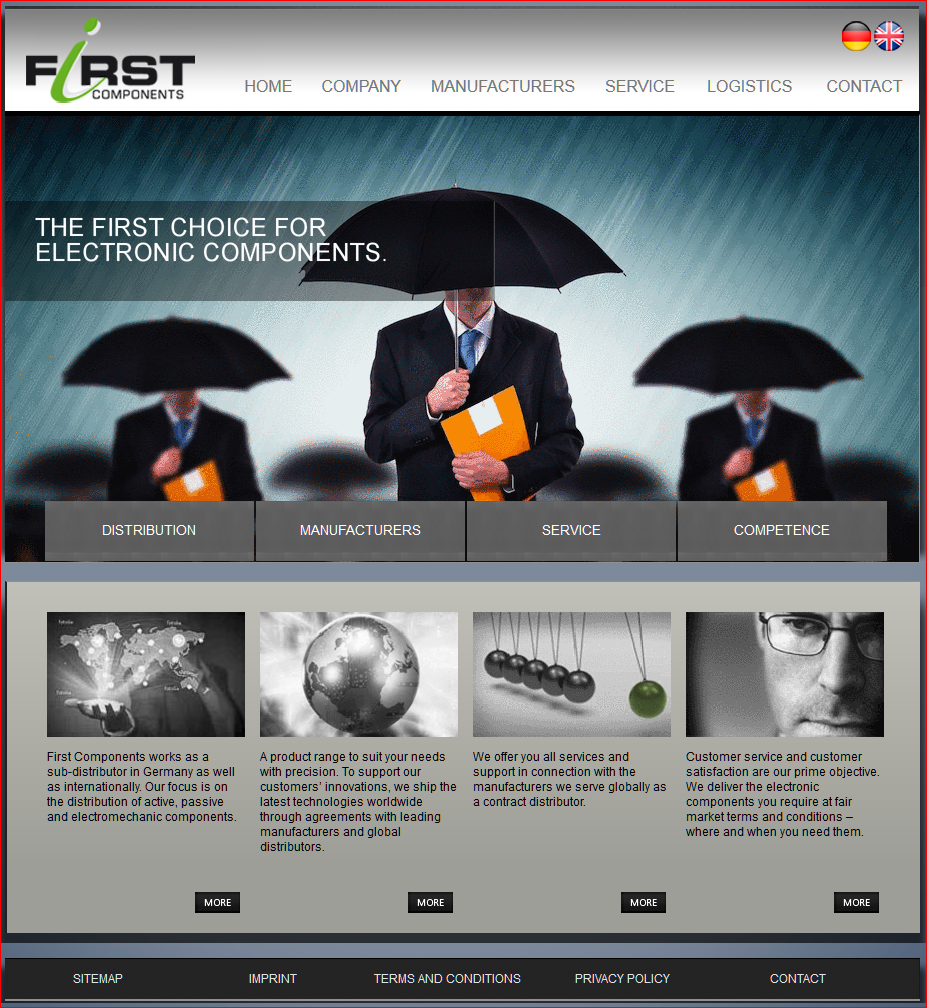 First Components Website