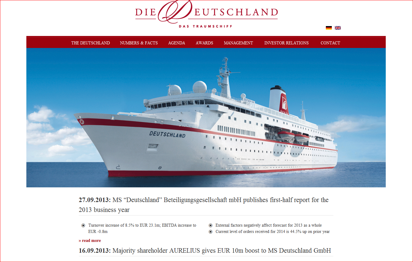 MS-Deutschland GmbH website